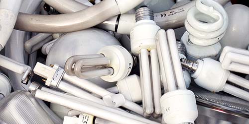 утилизация ламп энергосберегающих, утилизация ртутных ламп
